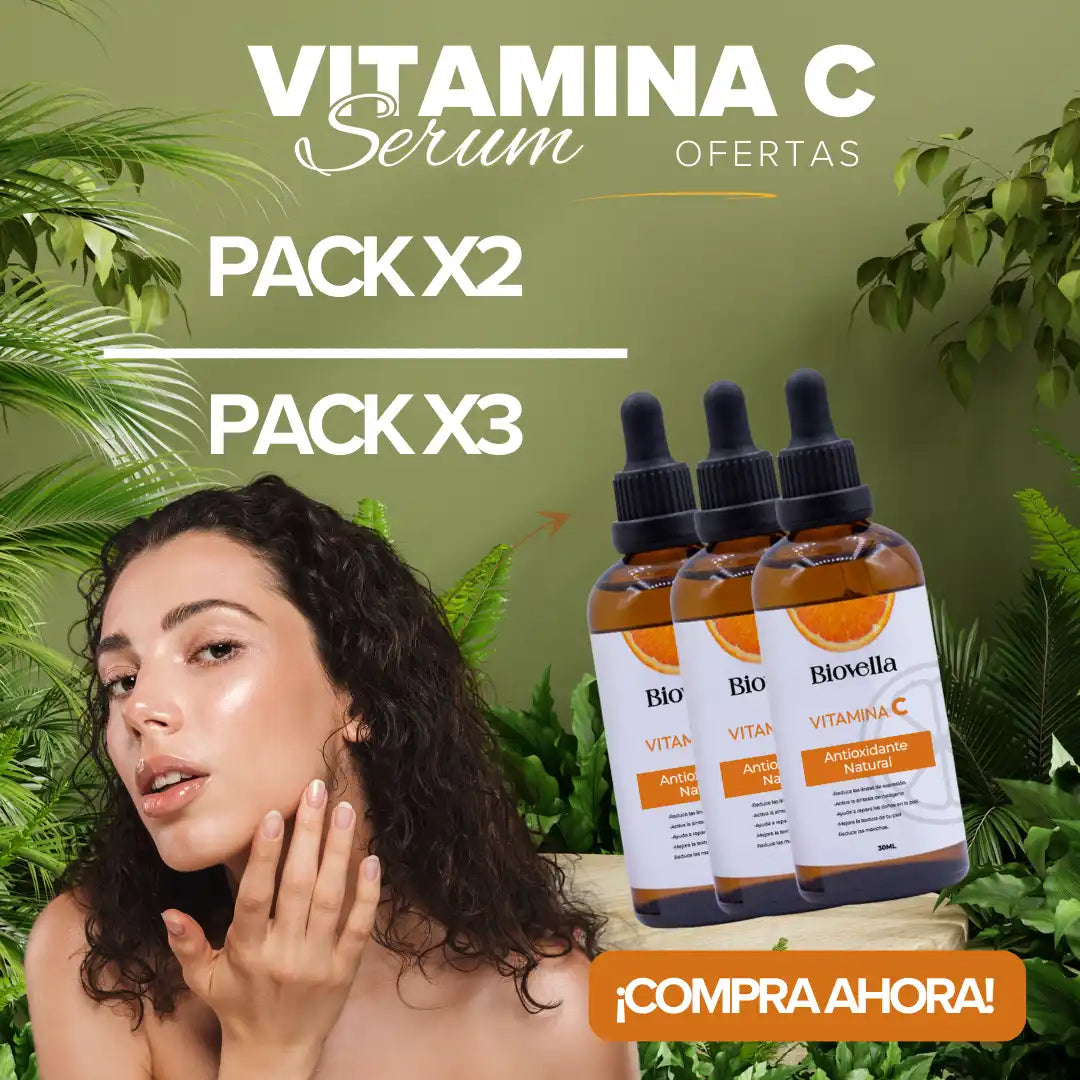 Radiance+™ Biovella | Serum Vitamina C | Activa el brillo natural de tu piel | Reduce manchas